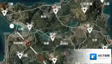 和平精英圣诞树位置2020在哪里?和平精英2020冰雪圣诞树位置分布解析