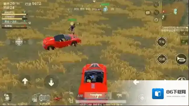 荒野行动跑车