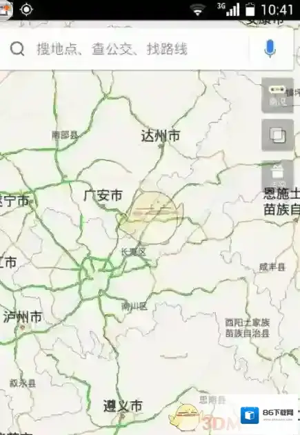 百度地图点击