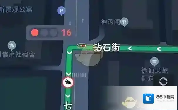百度地图倒计时