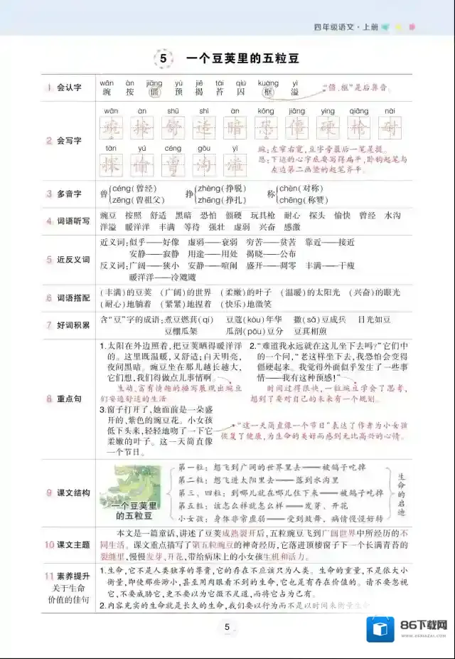 状元语文笔记语文笔记