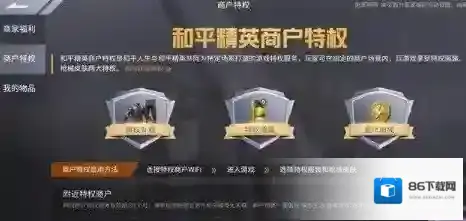 和平精英商户
