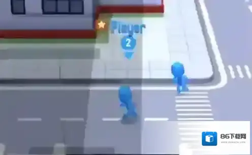 拥挤城市小人