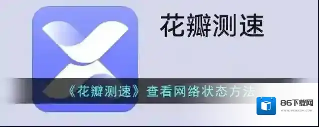 《花瓣测速》查看网络状态方法